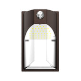 Halo EWP Series EWP15FSDBZ Entry Wall Pack, 12 W, 120 V, LED, 1659 Lumens, 5000 K, Polycarbonate