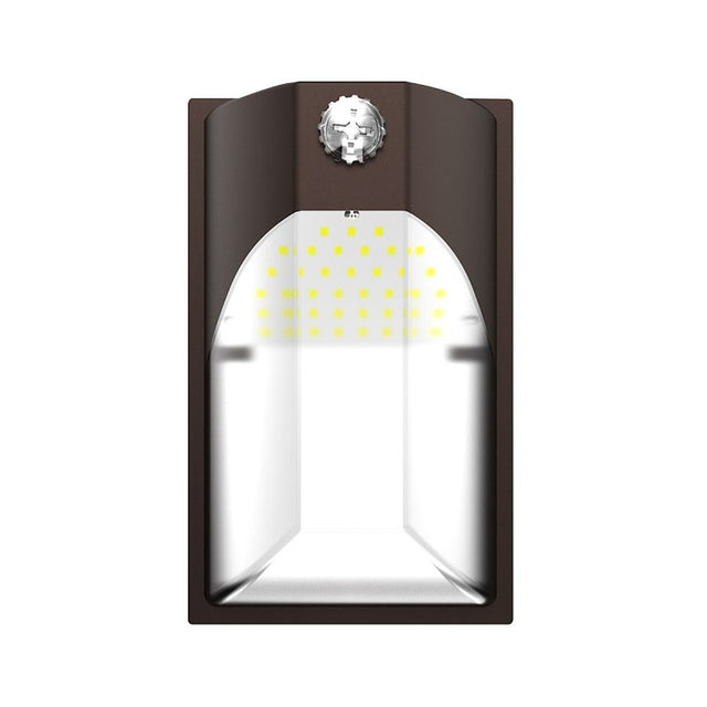 Halo EWP Series EWP15FSDBZ Entry Wall Pack, 12 W, 120 V, LED, 1659 Lumens, 5000 K, Polycarbonate