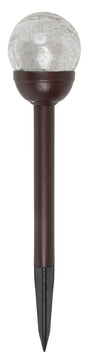 Boston Harbor 26201 Light Stake, Ni-Mh Battery, 1-Lamp, LED Lamp, Stainless Steel Glass Fixture, Battery Included: Yes, Pack of 16