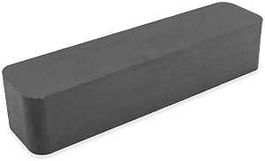 Magnet Source 07043 Magnet Block, Ceramic, 1-7/8 in L, 1/2 in W, 3/8 in H