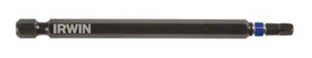 Irwin IWAF33SQ3 Insert Bit, #3 Drive, Square Drive, 1/4 in Shank, Hex Shank, 3-1/2 in L, Steel