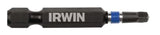 Irwin 1837477 Power Bit, #2 Drive, Square Recess Drive, 1/4 in Shank, Hex Shank, 2 in L, S2 Steel, Pack of 10