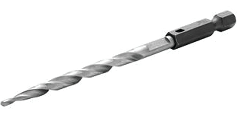 Irwin 1882786 Replacement Drill Bit, 7/64 in Dia, Countersink, Widened Flute, 1/4 in Dia Shank