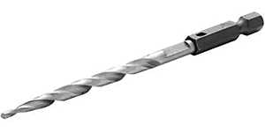 Irwin 1882791 Replacement Drill Bit, 1/4 in Dia, Countersink, Widened Flute, 1/4 in Dia Shank