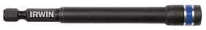 Irwin 1837558 Nutsetter, 5/16 in Drive, Lobular Drive, 4 in L, 1/4 in L Shank, Hex Shank