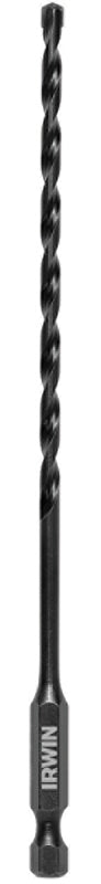 Irwin 1870545 Impact Drill Bit, 5/32 in Dia, 6 in OAL, 1-Flute, 1/4 in Dia Shank, Hex Shank