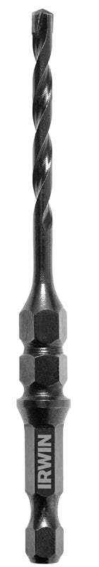 Irwin 1870565 Installer Bit, 5/32 in Dia, 4 in OAL, Spiral Flute, 2-Flute, 1/4 in Dia Shank, Quick-Change Shank