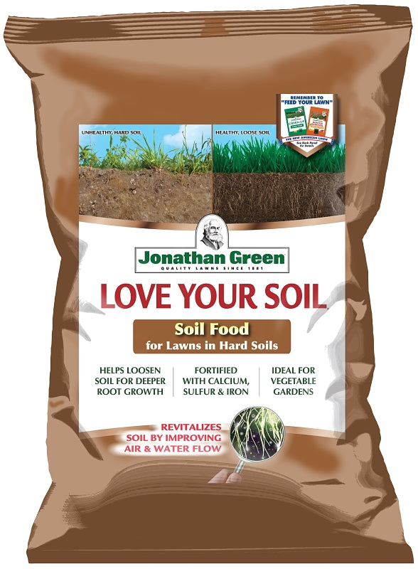 Jonathan Green Love Your Soil 12191 Organic Lawn Fertilizer, 54 lb Bag, Granular