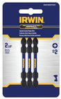 Irwin IWAF32DEPH23 Double-End Bit Set, Phillips Drive, 1/4 in Shank, 2-3/8 in L, Steel