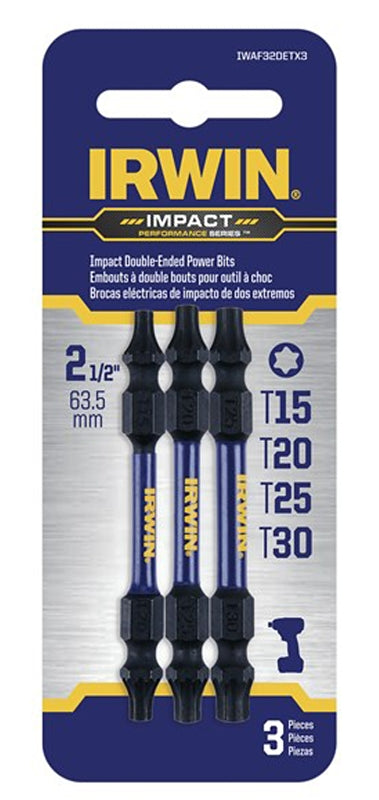 BIT IMP DE TORX MX 3PK 2-1/2IN