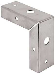 Prime-Line N 7195 Corner Repair Bracket, Steel, Zinc