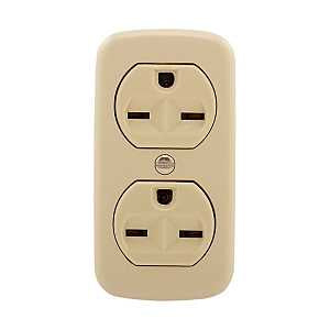 RECEPTACLE DPX IVORY 250V 15A