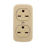 RECEPTACLE DPX IVORY 250V 15A