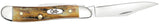Case 048 Pocket Knife, 5220 Stainless Steel Blade, 2-Blade