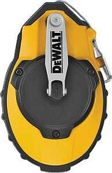 DEWALT DWHT47372/47142 Chalk Reel, 100 ft L Line, Blue Line, 3:1 Gear Ratio