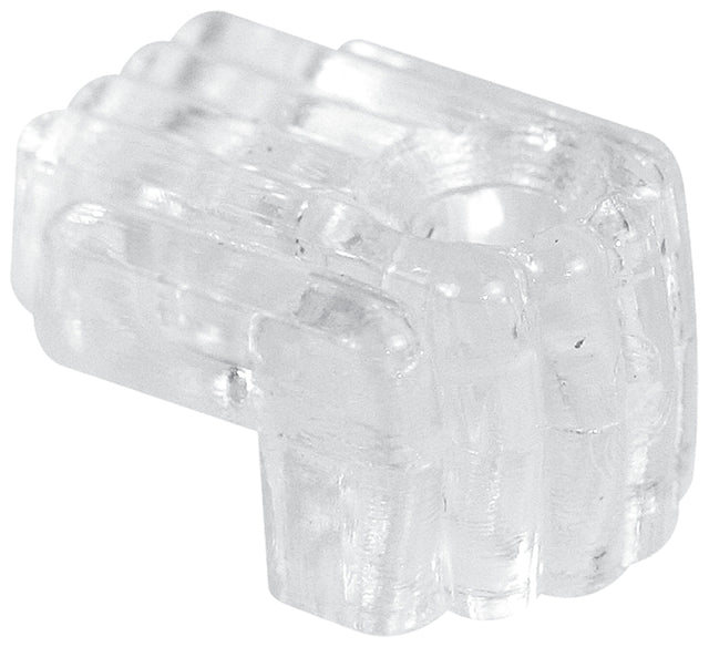 Prime-Line U9003 Mirror Clip, Acrylic, Clear, 6/PK