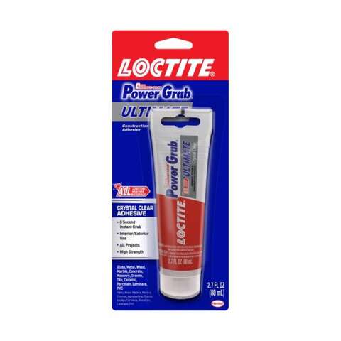 Loctite Power Grab Construction Adhesive 2.7 oz, Pack of 6