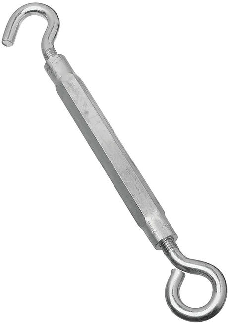 National Hardware 2172BC Series N221-903 Turnbuckle, 320 lb Working Load, 1/2-13 in Thread, Hook, Eye, 17 in L Take-Up