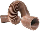 Camco USA 39621 Sewer Hose, 10 ft Extended, 16 in Compressed L, HTS Vinyl, Brown