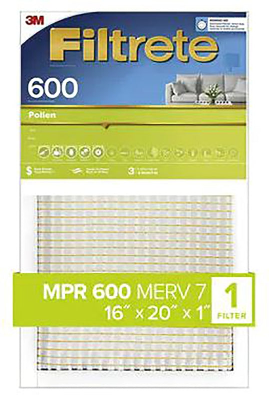 FILTER AIR POLLEN 16X20X1IN, Pack of 4