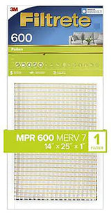 FILTER AIR POLLEN 14X25X1IN, Pack of 4