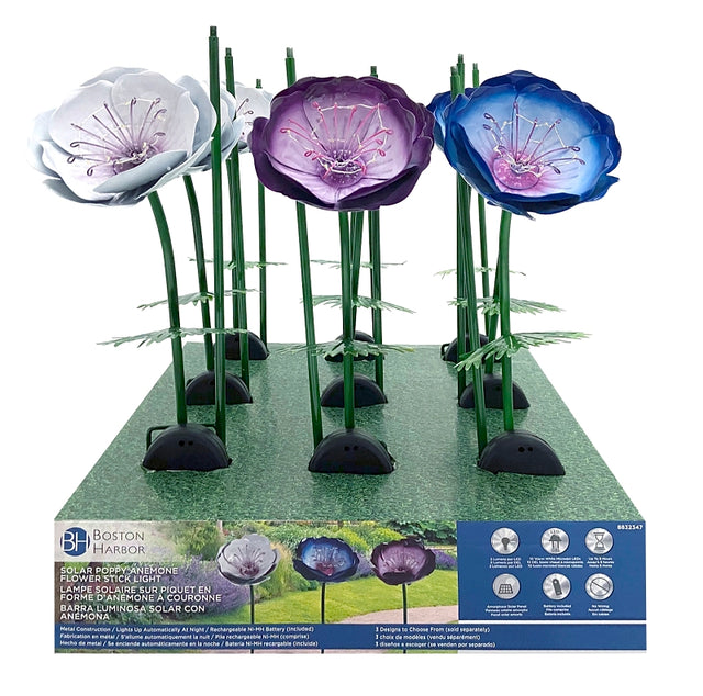 Boston Harbor 26145 Light, Ni-Mh Battery, 1-Lamp, LED Lamp, Metal Plastic Fixture, Battery Included: Yes, Pack of 9