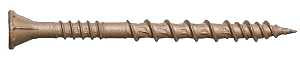 Simpson Strong-Tie DSVT212S Deck Screw, Tan, 2-1/2 in L, Ribbed Head, T25 Drive, Steel, 1000/PK