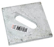 Simpson Strong-Tie BP Series BPS 1/2-3HDG Bearing Plate, 3 in L x 3 in W Dimensions, 3 ga, Steel, 1/PK, Pack of 50