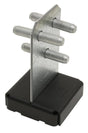 Simpson Strong-Tie CPTZ CPT44Z Concealed Post Base, 4 x 4 in Post, 12 ga Gauge, Steel, ZMAX, Pack of 10