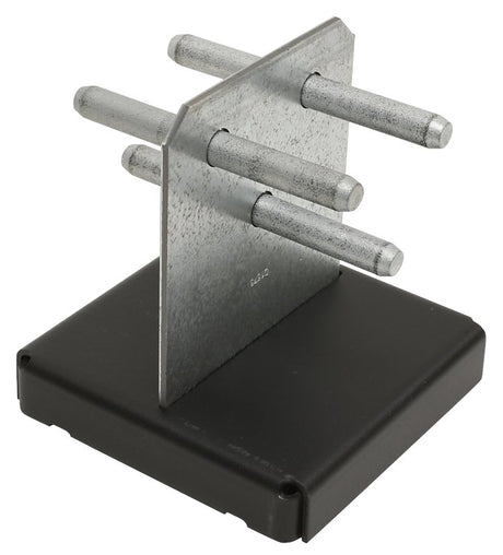 Simpson Strong-Tie CPTZ CPT66Z Concealed Post Base, 6 x 6 in Post, 12 ga Gauge, Steel, ZMAX, Pack of 8