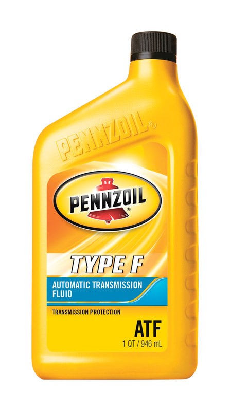 Pennzoil Type F Automatic Transmission Fluid 1 qt, Pack of 6