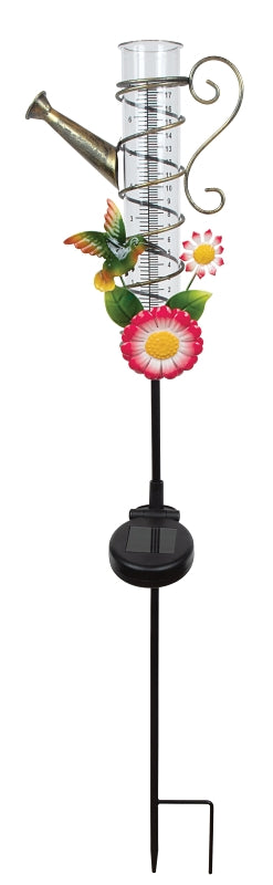 Boston Harbor 26146 Rain Gauge, Ni-Mh Battery, 1-Lamp, LED Lamp, Metal Glass Plastic Fixture, Battery Included: Yes, Pack of 12