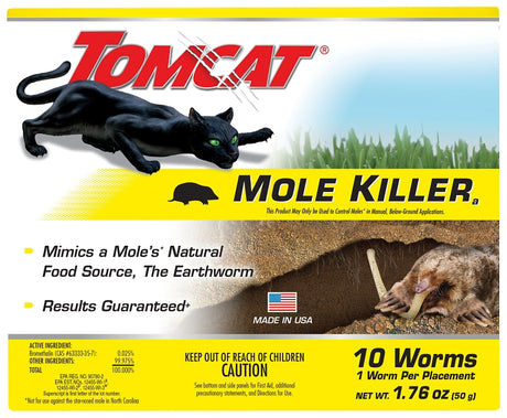 Tomcat 0372310 Mole Killer, Solid, 10 Box