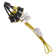 Keeper Yellow Flat Bungee Cord 24 in. L X 0.315 in. 2 pk