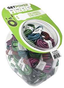 BOWL DISPLAY BRAIDED USB CABLE