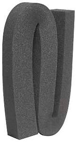 Frost King AC43H Air Conditioner Weatherseal, 2-1/4 in W, 42 in L, Polyurethane, Black