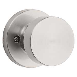 Kwikset Signature Series 788PSK RDT 15 CP Door Pull, 2-3/8 to 2-3/4 in Backset, Zinc, Satin Nickel