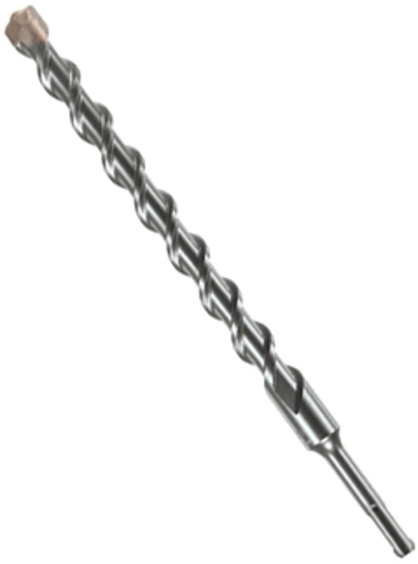 Bosch Bulldog HC2104 Hammer Drill Bit, 5/8 in Dia, 12 in OAL, Optimized Flute, 4-Flute, 25/64 in Dia Shank