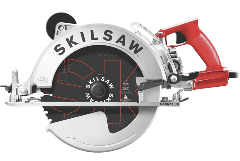 Skilsaw SPT70WM-01 Circular Saw, 15 A, 10-1/4 in Dia Blade, 0.812 in Arbor, 51 deg Bevel