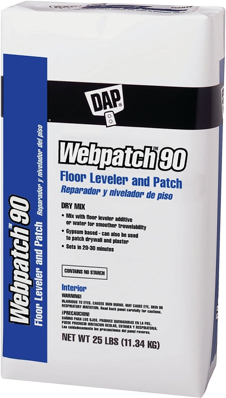 DAP Webpatch 90 Series 63050 Floor Leveler and Patch, Off-White, 25 lb Bag