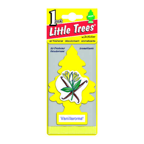 Little Trees Yellow Car Air Freshener 1 pk, Pack of 24