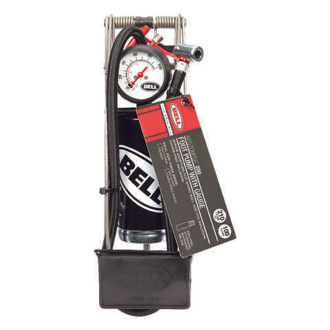 Bell Sports Steel Bike Pump Black/Silver