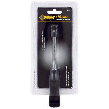 Steel Grip 1/4 in. W X 4 in. L Wood Chisel 1 pk