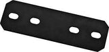 National Hardware N351-453 Mending Plate, 9-1/2 in L, 3 in W, Low Carbon Steel, Powder-Coated, Carriage Bolt Mounting