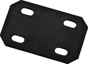 National Hardware N351-462 Mending Plate, 4.7 in L, 3 in W, 5/16 in Gauge, Low Carbon Steel, Powder-Coated