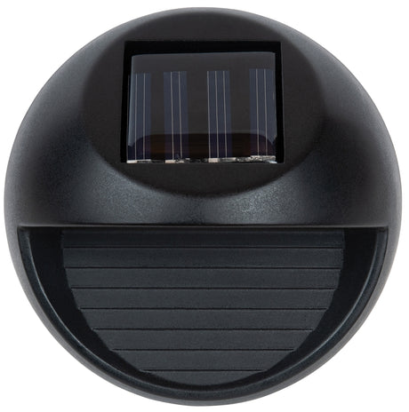 Boston Harbor 26081 Solar Light, NI-Mh Battery, AAA Battery, 1-Lamp, Plastic Fixture, Black, Battery Included: Yes