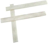Forney 60306 Flat Soapstone Pencil Refill, White
