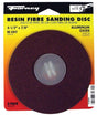 Forney 71670 Sanding Disc, 4-1/2 in Dia, 7/8 in Arbor, Coated, 80 Grit, Medium, Aluminum Oxide Abrasive