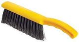 Rubbermaid FG634200SILV Counter Brush, Silver Bristle, 12-1/2 in OAL, Yellow Handle