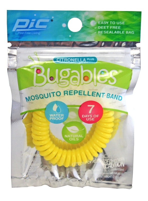 Pic Bugables BCBTS-200 Repellent Wrist Coil, Pack of 50